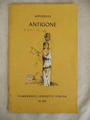 gebrauchtes Buch – Sophokles – Antigone - Ein Trauerspiel