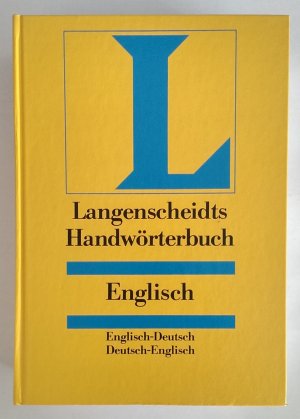 gebrauchtes Buch – Langenscheidt-Redaktion,  – Langenscheidts Handwörterbuch Englisch. Englisch-Deutsch. Deutsch-Englisch.