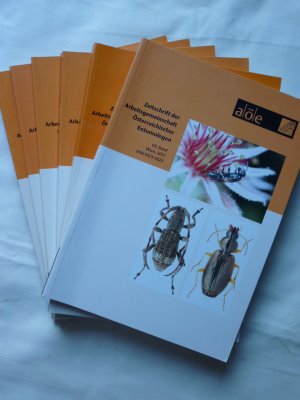 Zeitschrift der Arbeitsgemeinschaft der Entomologen. Konvolut aus den Bänden 64/65/66/67/68/69 - Jg. 2012/2013/2014/2015/2016/2017