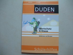 gebrauchtes Buch – Duden Deutsch 4. Klasse, Wortschatz, Wörterlisten und Übungen