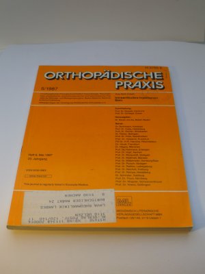 gebrauchtes Buch – Hermann G. Bauer von Au – Orthopädische Praxis 5/1987: Intraartikuläre Injektionen; Bein