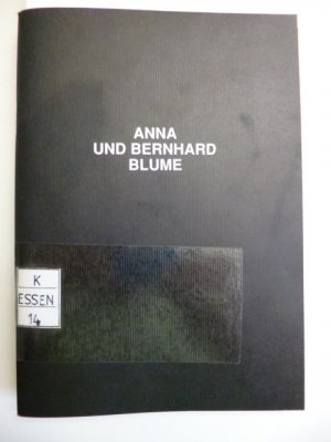 gebrauchtes Buch – Kunstverein Ruhr  – Anna und Bernhard Blume - Eucharismus