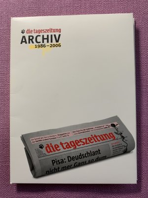 gebrauchtes Buch – die Tageszeitung ARCHIV 1986-2006