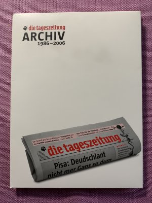 gebrauchtes Buch – die Tageszeitung ARCHIV 1986-2006