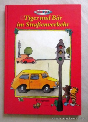 Tiger und Bär im Straßenverkehr