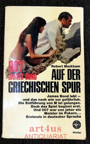 007 James Bond auf der griechischen Spur : Roman. shocker ; 53