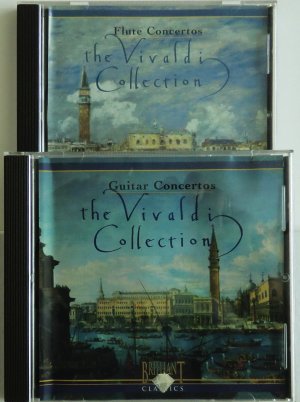 gebrauchter Tonträger – 2 Klassik CDs The Vivaldi Collection: Guitar Concertos / Flure Concertos