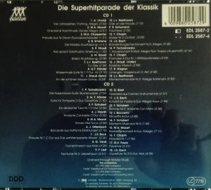 Die Superhitparade der Klassik - 2 CDs