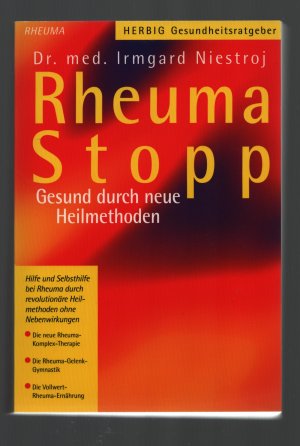 gebrauchtes Buch – Irmgard Niestroj – Rheuma Stop/Gesund durch neue Heilmethoden