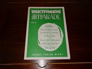 gebrauchtes Buch – Bach / Frankfurter / Göbel / Holtgräfe, u.a. – Volkstümliche Hitparade - Heft. 31 - (Die schöne Burgenländerin / Die kleinen Dinge des Lebens / Ich schenk dir nur rote Rosen / Ein Herz voll Liebe ...)