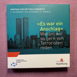 gebrauchtes Hörbuch – Bettina Stangneth – "Es war ein Anschlag" Warum wir so gern von Terroristen reden