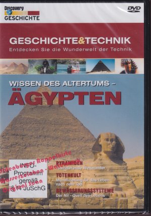 neuer Film – DVD *  Geschichte & Technik: Ägypten - Wissen des Altertums * * Discovery Geschichte