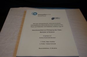 Hat eine standartisierte, befundorientierte, osteopathische Behandlung einen possitiven Einfluss auf Patienten mit Diabetes Mellitus Typ 2?