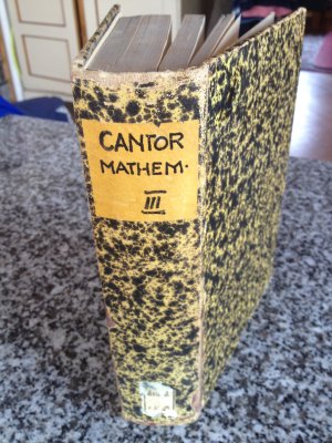 antiquarisches Buch – Moritz Cantor – Vorlesungen über Geschichte der Mathematik. Dritter (Schluss-) Band von 1668 - 1758