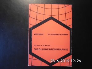 antiquarisches Buch – Georg Niemeier – Siedlungsgeographie