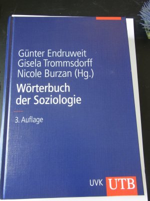 gebrauchtes Buch – Endruweit, Günter; Trommsdorff, Gisela; Burzan, Nicole – Wörterbuch der Soziologie