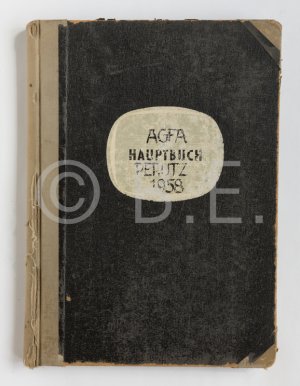 Hauptbuch Agfa Perutz Geschäftsbuch