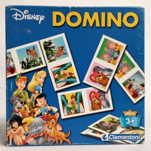 gebrauchtes Spiel – Domino Kompakt Disney Classic Clementoni 5124329 - ab 3 Jahren - für 2 - 4 Spieler - Spieldauer ca. 15 Minuten