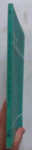 gebrauchtes Buch – eberhard hacketthal + walter hundt + karl czok + ernst engelberg + willy wolff – ZfG - Zeitschrift für Geschichtswissenschaft / nr. 8 - 1973