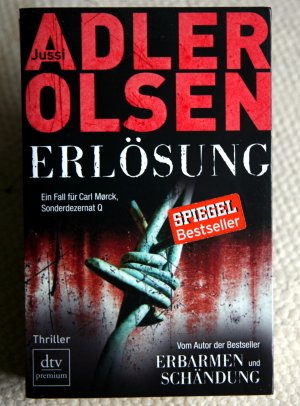 gebrauchtes Buch – Jussi Adler-Olsen – Erlösung - Ein Fall für Carl Mørck, Sonderdezernat Q - Thriller