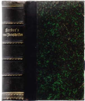 J. G. Herders zwei Preisschriften, welche die von der Königl. Akademie der Wissenschaften für die Jahre 1770 und 1773 gesetzten Preise erhalten haben: […]