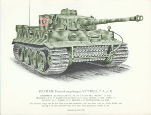 antiquarisches Buch – 10 Großformatige Skizzen Panzerfahrzeuge II. Weltkrieg