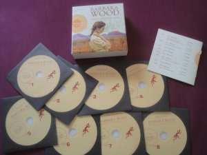 gebrauchtes Hörbuch – Barbara Wood – Barbara Wood - Dieses goldene Land - 8 CDs