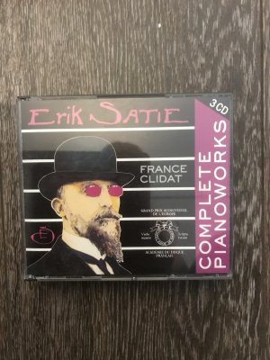 gebrauchter Tonträger – Erik Satie – France Clidat- Complete Pianoworks