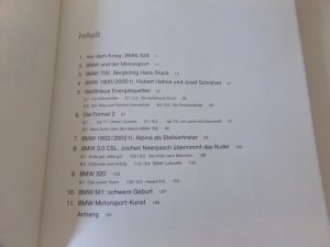 gebrauchtes Buch – Hufstadt, K H; Rausch, Wolfgang – RARITÄT @@ Vollgas in Weiss-Blau / Hinter den Kulissen des BMW-Motorsports