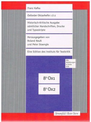 Oxforder Oktavhefte 1 & 2. Franz-Kafka-Heft 5 und Franz Kafka: Ein Landarzt (Faksimile der Erstausgabe im Kurt Wolff Verlag 1919).