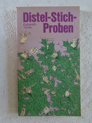 Distel Stichproben, Texte von 1975-1981