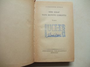 gebrauchtes Buch – Alexander Dumas – Der Graf von Monte Christo