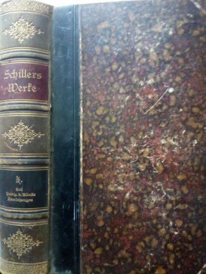 antiquarisches Buch – Friedrich Schiller – Schillers Werke in 7 Bänden. Bd. 4: Wilhelm Tell, Die Huldigung der Künste, Macbeth, Turandot, Prinzessin von China, Phädra, Der Neffe als Onkel, Der Parasit