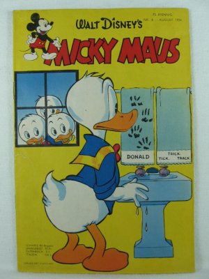 Micky Maus. Heft 8, August 1954.