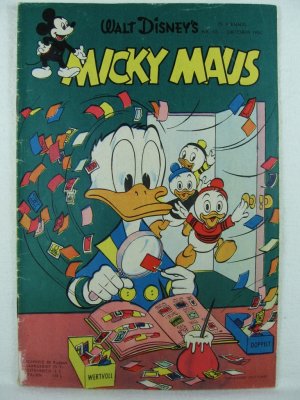 Micky Maus. Heft 10, Oktober 1954.