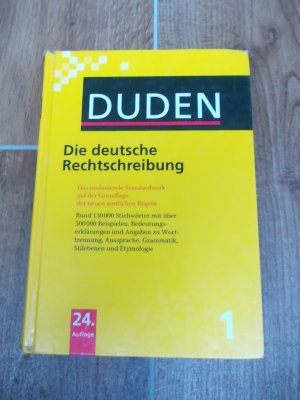 gebrauchtes Buch – Dudenredaktion – Der Duden in 12 Bänden. Das Standardwerk zur deutschen Sprache / Die deutsche Rechtschreibung