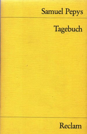 gebrauchtes Buch – Samuel Pepys – Tagebuch aus dem London des 17. Jahrhunderts