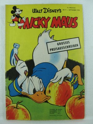 Micky Maus. 5. Jahrgang, Heft 8, Januar 1955..