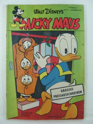 Micky Maus. 5. Jahrgang, Heft 12, Januar 1955..