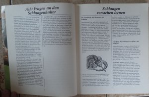 gebrauchtes Buch – Klaus Griehl – Schlangen; Riesenschlangen und Nattern im Terrarium;