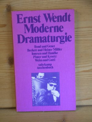 gebrauchtes Buch – ernst wendt – "moderne dramaturgie"