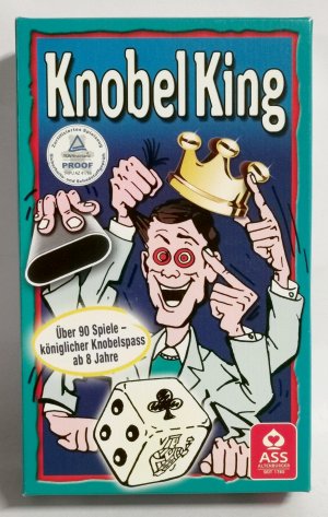 Knobel King ASS Altenburger 09684 - ab 8 Jahren - für 1 bis 8 Spieler - Spieldauer ca. 20 Minuten