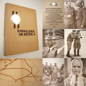 antiquarisches Buch – SS-Kavallerie-Brigade  – SS-Kavallerie im Osten. Herausgegeben von der SS-Kavallerie-Brigade für ihre Führer und Männer * Eichenlaubträger SS-Brigadeführer und Generalmajor der Waffen-SS  H e r m a n n   F e g e l e i n