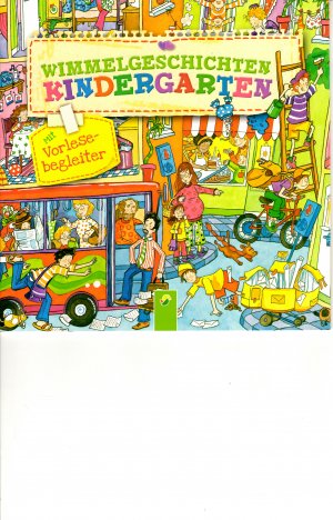 gebrauchtes Buch – Christian und Fabian Jeremies  – Mein großes Wimmelbuch Kindergarten mit zusätzlichem Vorlesebuch