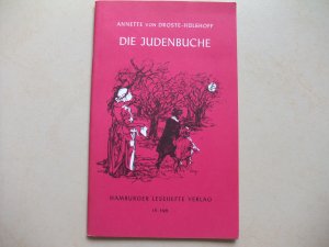 gebrauchtes Buch – Droste-Hülshoff, Annette von – Die Judenbuche - Ein Sittengemälde aus dem gebirgichten Westfalen