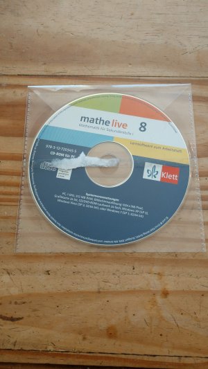 mathe live 8 - Nur Lernsoftware Klasse 8