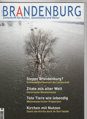 gebrauchtes Buch – Brandenburg. Zeitschrift für Kultur, Geschichte und Natur, kompletter Jahrgang 2007 (4 Ausgaben)