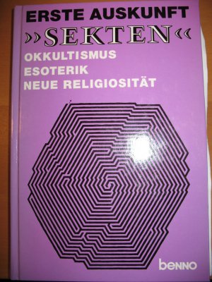 Erste Auskunft "Sekten", Okkultismus, Esoterik, Neue Religiosität