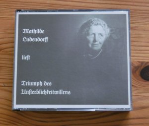 gebrauchtes Hörbuch – Mathilde Ludendorff – Triumph des Unsterblichkeitwillens, dichterischer Teil: "Wie es die Seele erlebte"