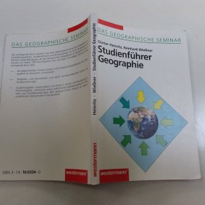 gebrauchtes Buch – Heinritz, Günter; Wiessner, Reinhard – Studienführer Geographie